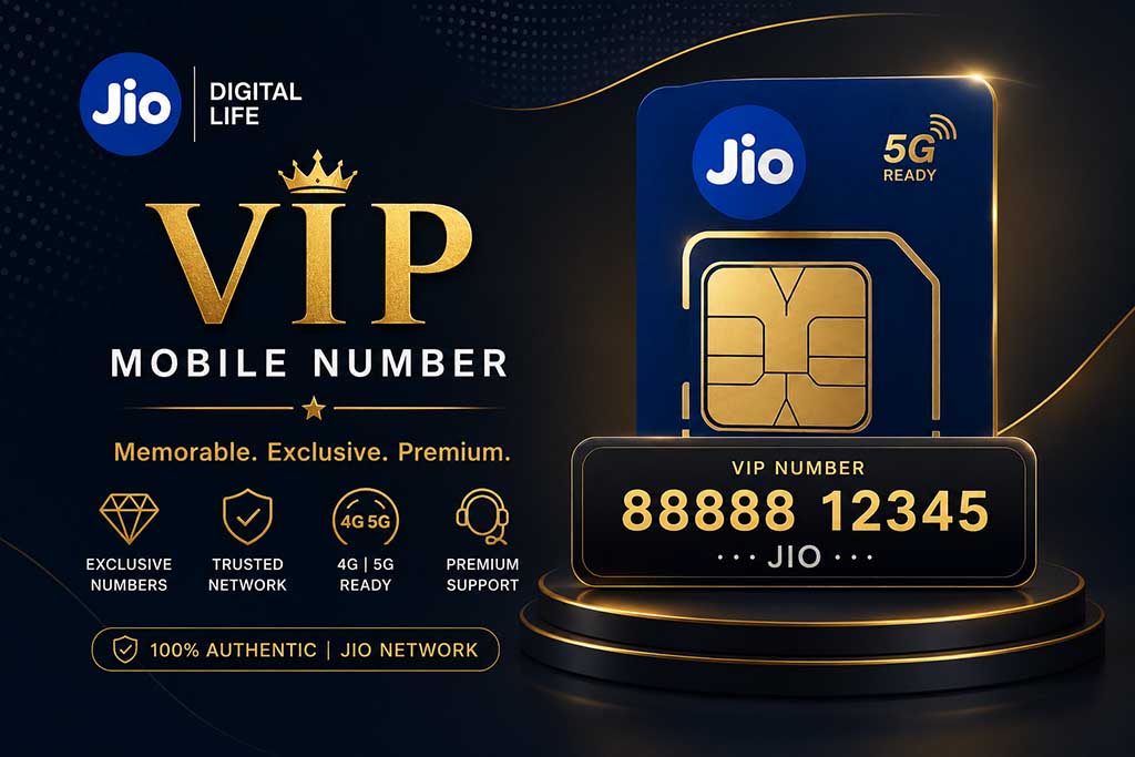 jio mobile vip number