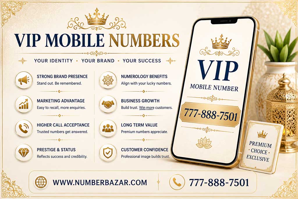 VIP mobile number selection